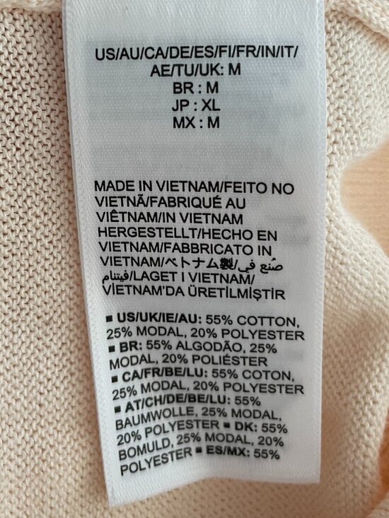 Amazon Essentials Casual Lg Slv V Neck Lightweight Knit Sweater Ecru Sz M NWT - Picture 12 of 13